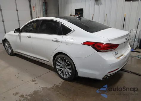 2015 Hyundai Genesis 3.8 from USA, damaged, VIN KMHGN4JE8FU075219
